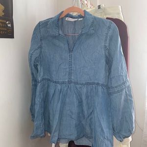 Denim top